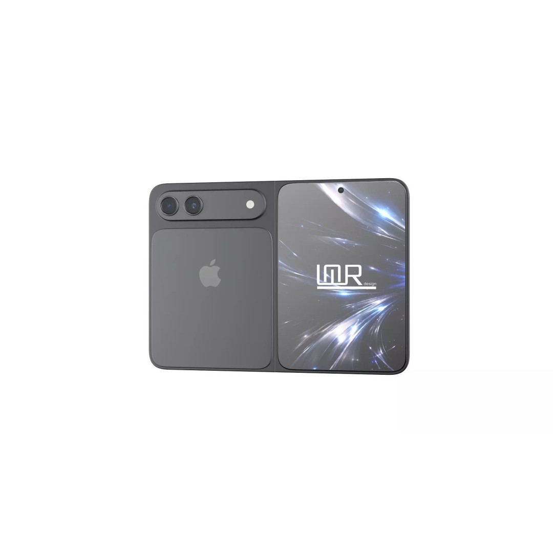 iPhone Fold 3D Model – Element3D Asset for Animation, E3D, C4D, OBJ - View 12