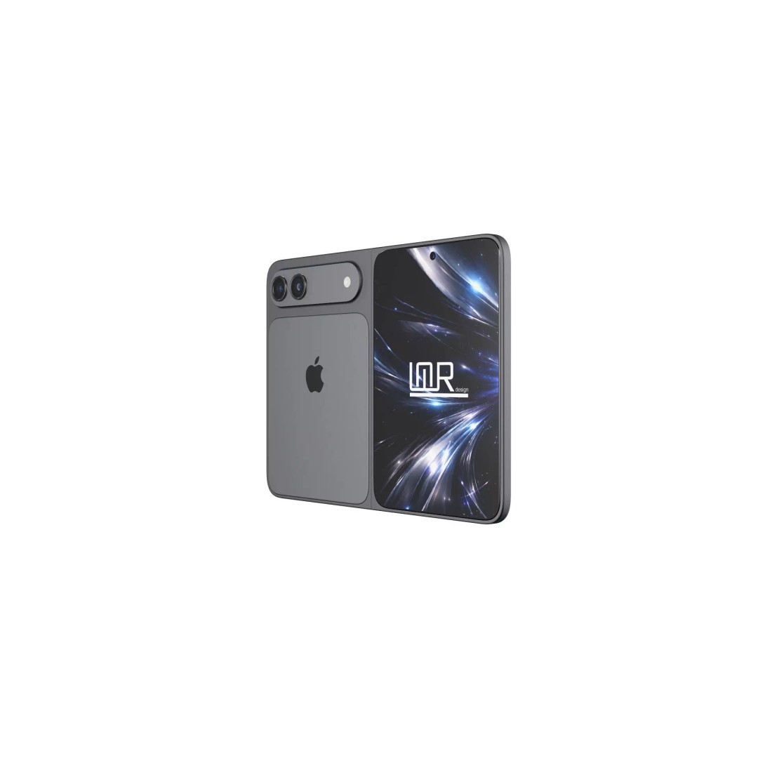 iPhone Fold 3D Model – Element3D Asset for Animation, E3D, C4D, OBJ - View 15