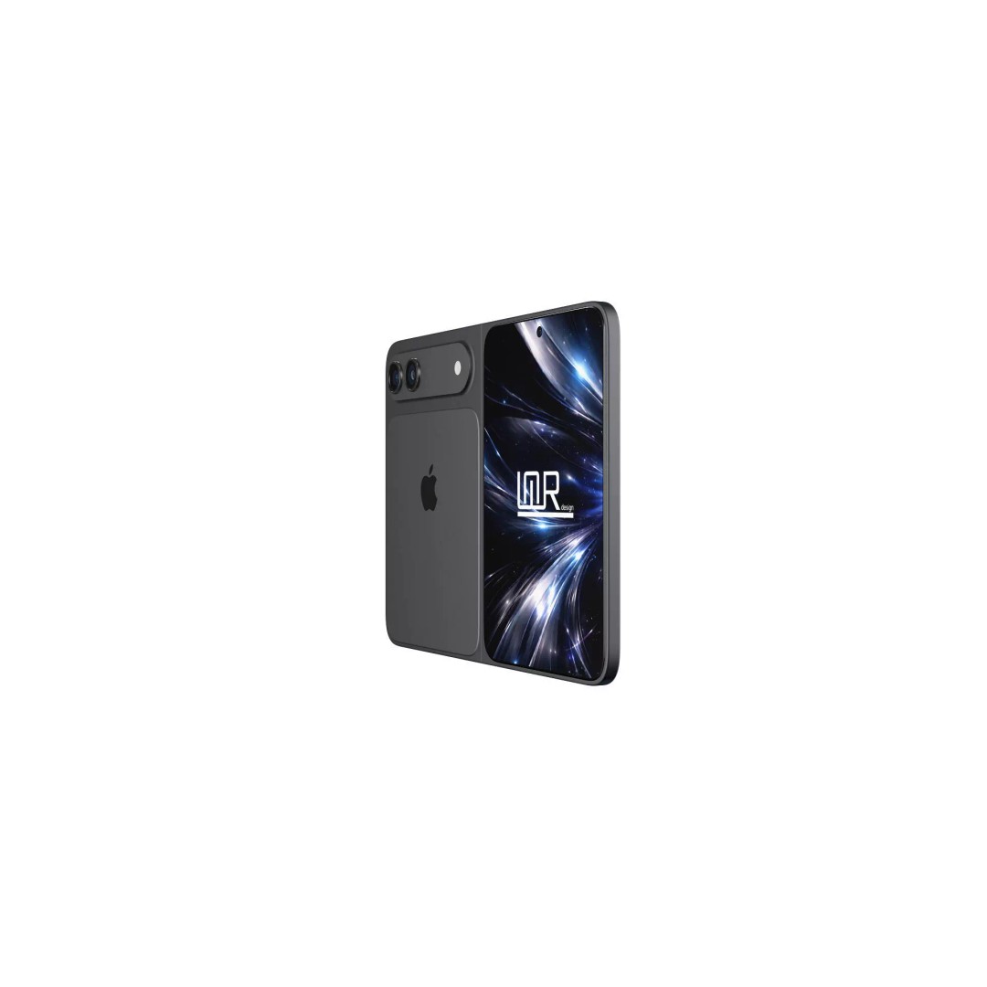 iPhone Fold 3D Model – Element3D Asset for Animation, E3D, C4D, OBJ - View 16