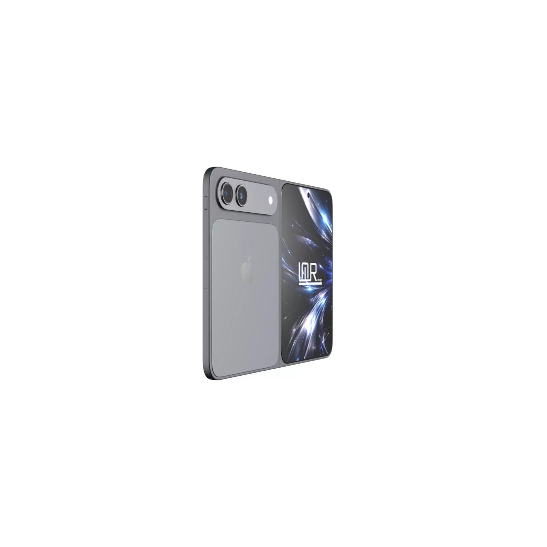 iPhone Fold 3D Model – Element3D Asset for Animation, E3D, C4D, OBJ - View 35