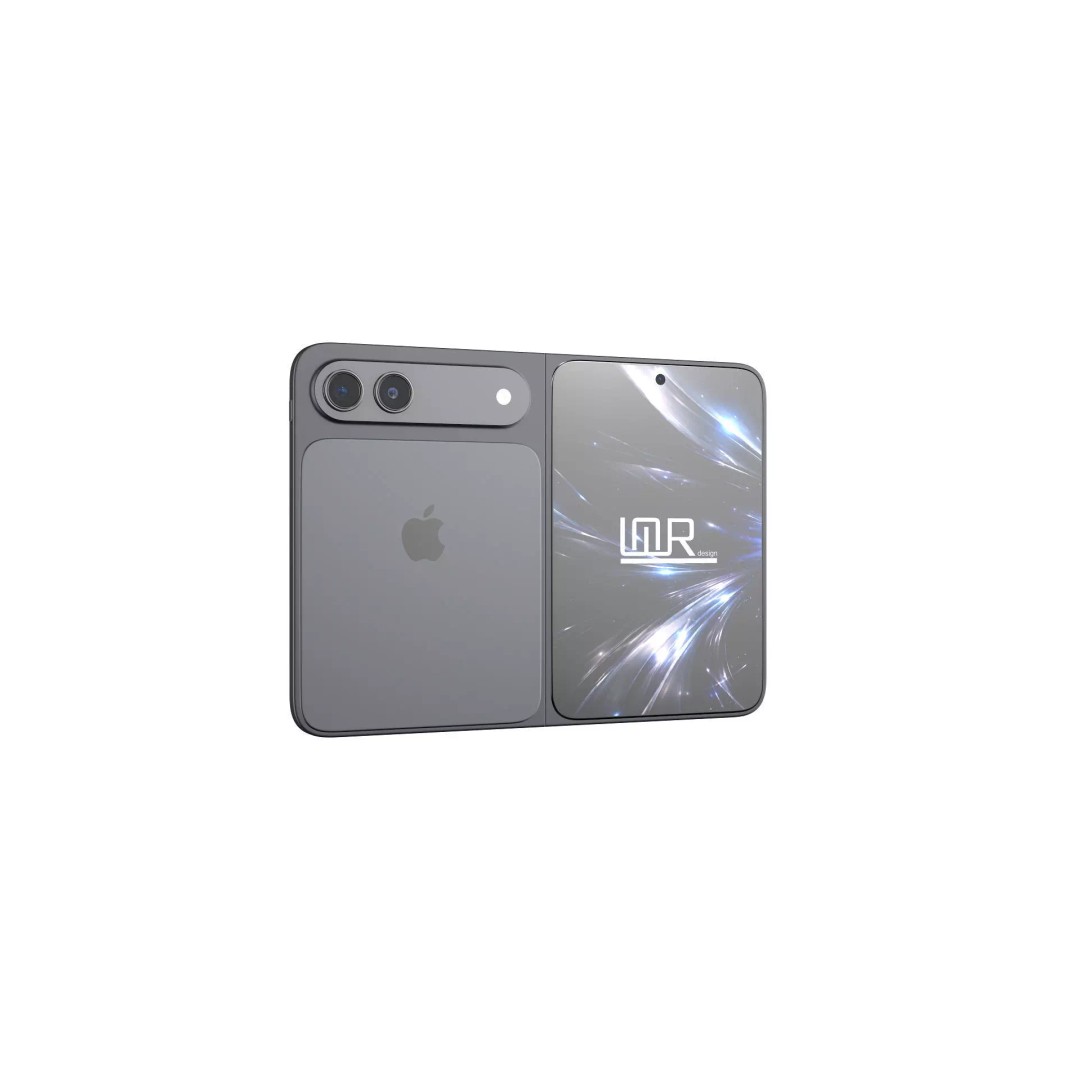 iPhone Fold 3D Model – Element3D Asset for Animation, E3D, C4D, OBJ - View 38