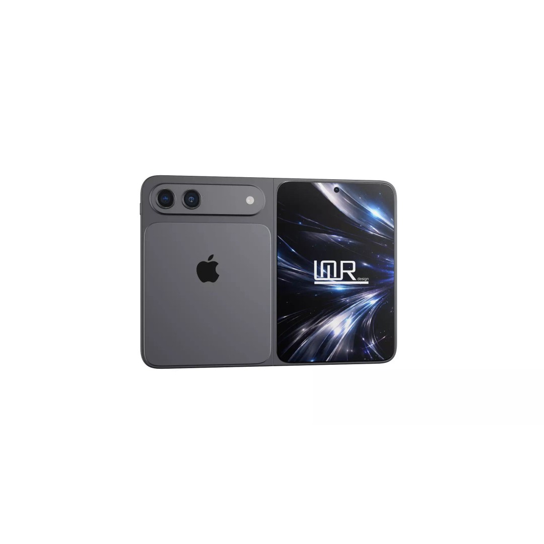 iPhone Fold 3D Model – Element3D Asset for Animation, E3D, C4D, OBJ - View 39