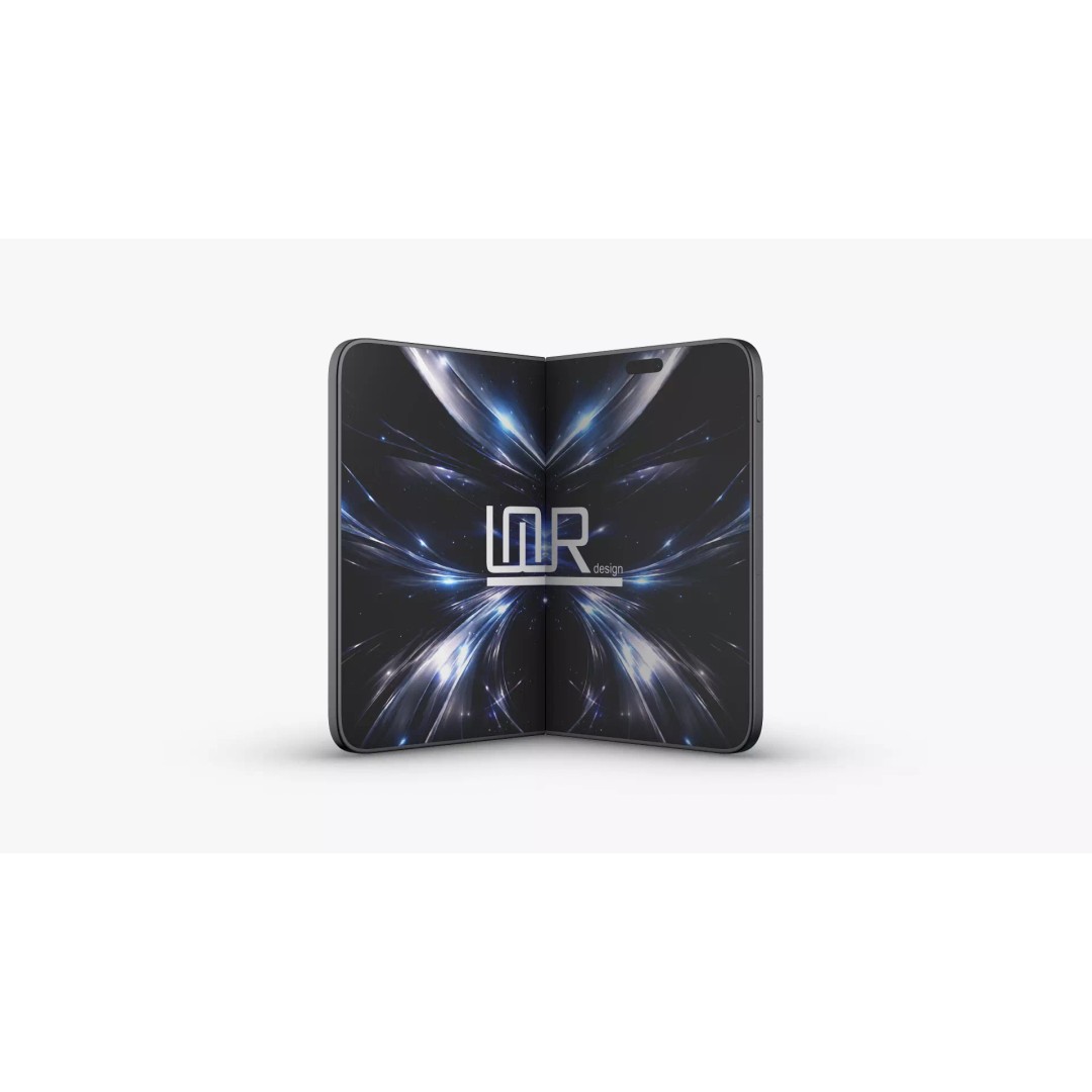 iPhone Fold 3D Model – Element3D Asset for Animation, E3D, C4D, OBJ - View 4