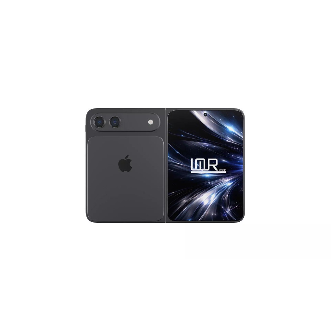 iPhone Fold 3D Model – Element3D Asset for Animation, E3D, C4D, OBJ - View 40
