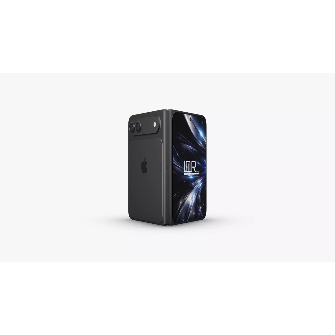 iPhone Fold 3D Model – Element3D Asset for Animation, E3D, C4D, OBJ - View 6