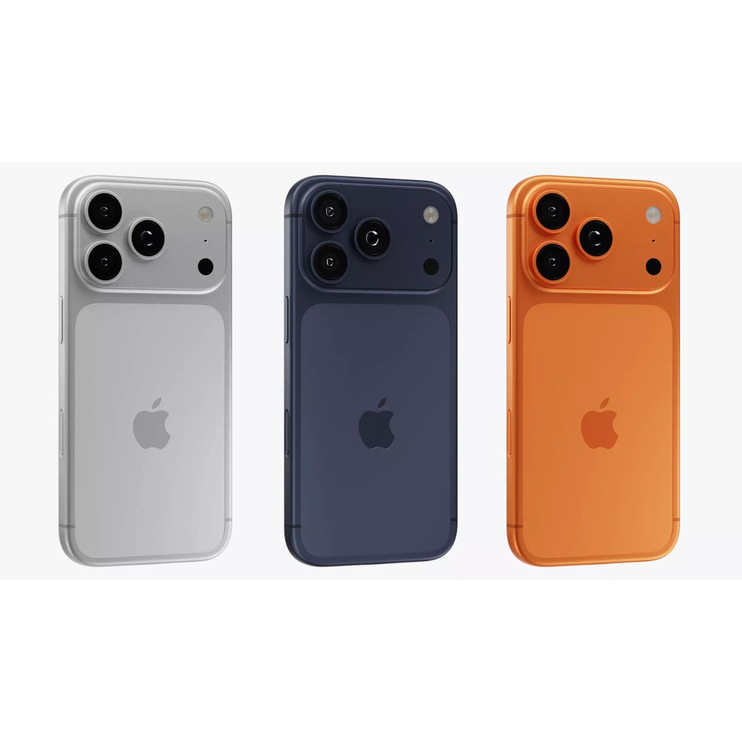 Apple iPhone 17 Pro 3D Model – High-Quality PBR Phone Asset, FBX, Blender - View 4