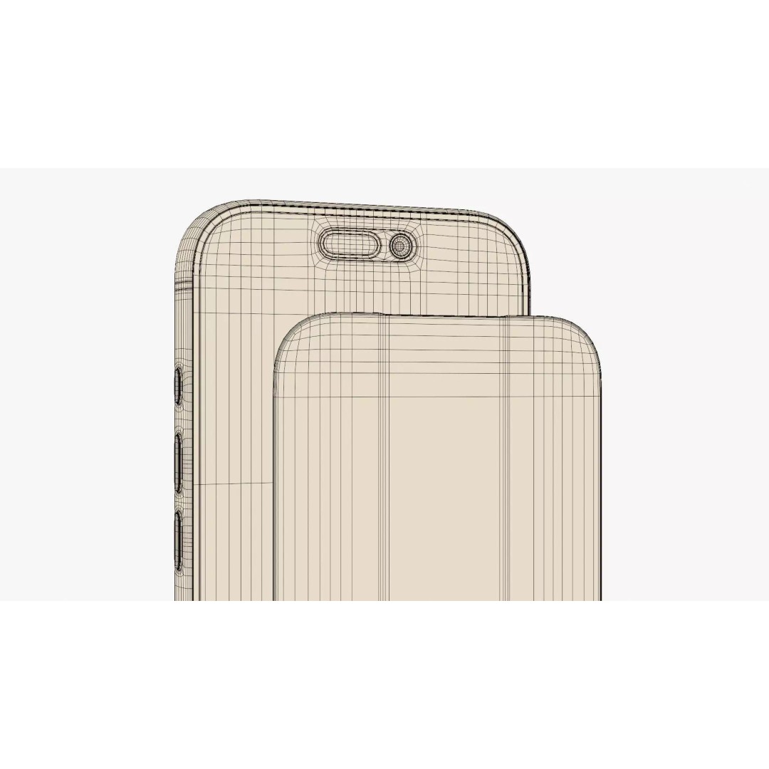 Apple iPhone 17 Pro 3D Model – High-Quality PBR Phone Asset, FBX, Blender - View 41