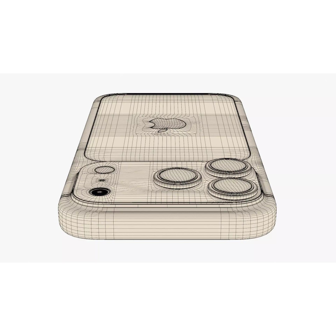 Apple iPhone 17 Pro 3D Model – High-Quality PBR Phone Asset, FBX, Blender - View 42