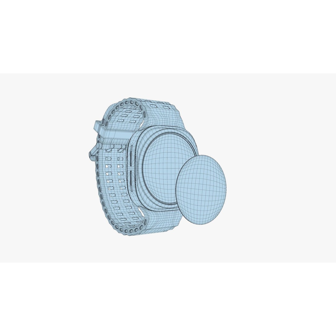 Samsung Galaxy Watch Ultra 3D Model – High Poly PBR Asset, FBX & OBJ - View 28