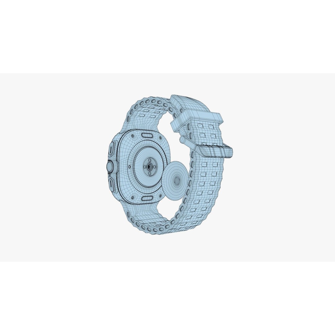 Samsung Galaxy Watch Ultra 3D Model – High Poly PBR Asset, FBX & OBJ - View 30