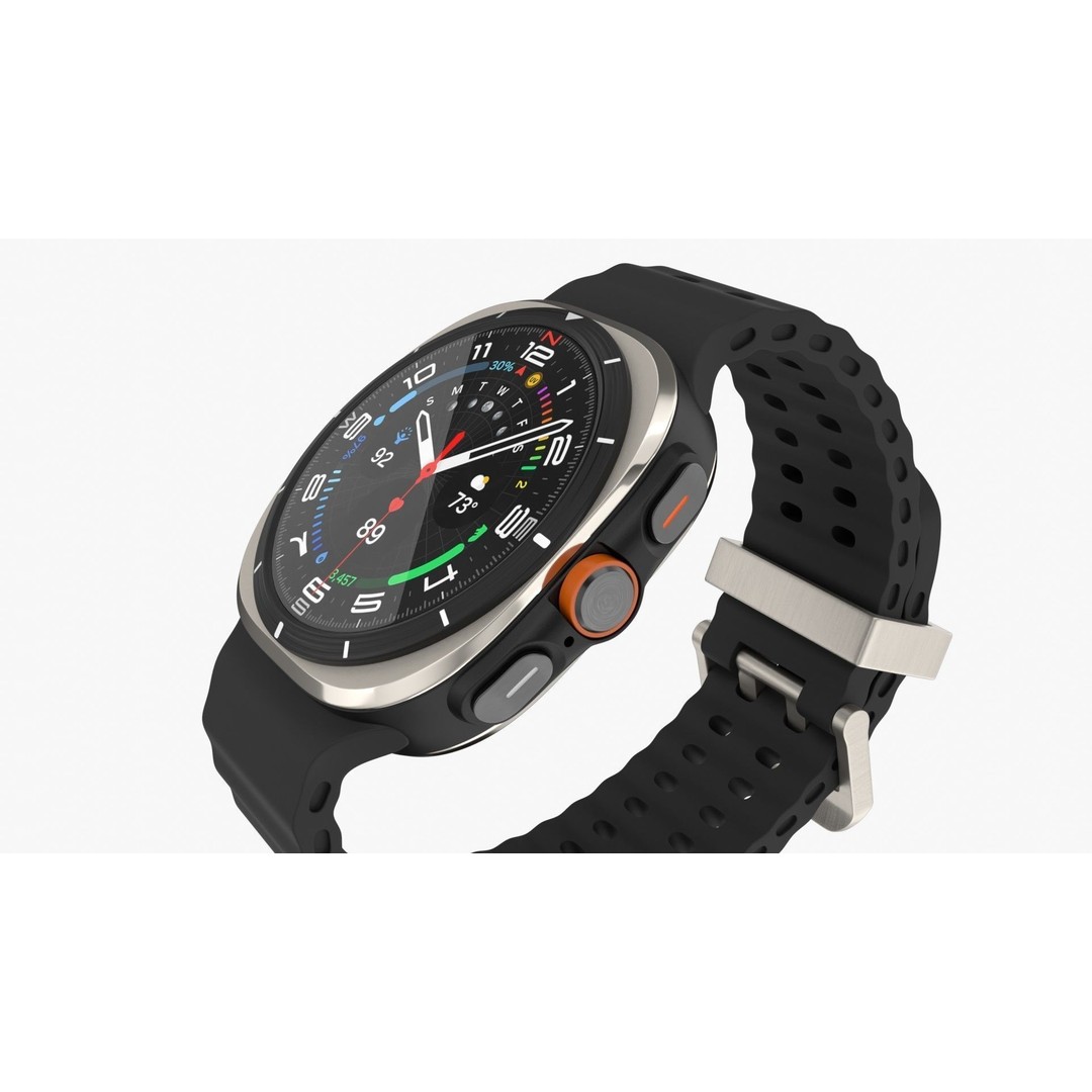 Samsung Galaxy Watch Ultra 3D Model – High Poly PBR Asset, FBX & OBJ - View 9