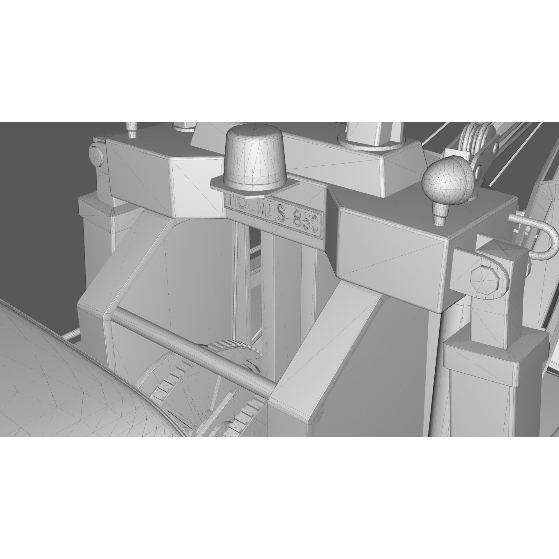 L9000 Tandem Axle Tow Truck - Game-Ready 3D Model - View 27