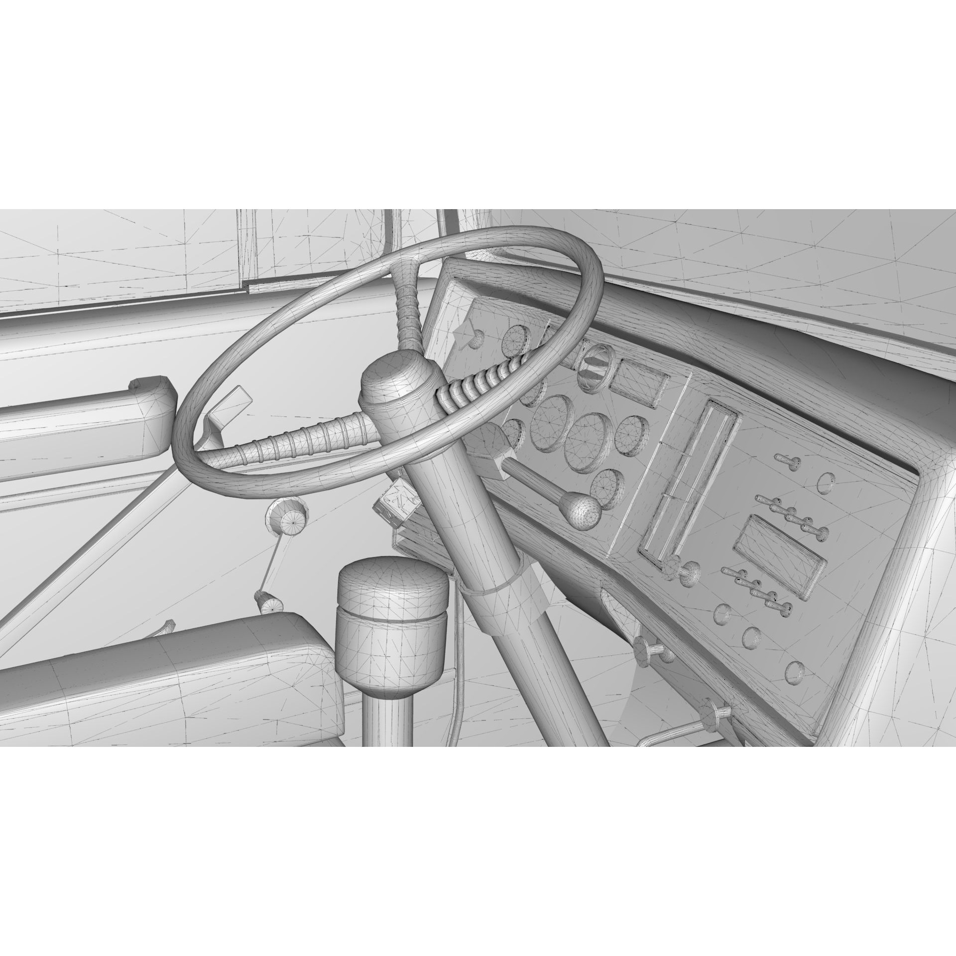 L9000 Tandem Axle Tow Truck - Game-Ready 3D Model - View 31