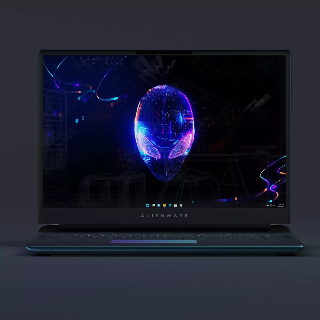 Dell Alienware A51 16" 3D Model – High Poly Laptop, FBX, Rigged - View 2