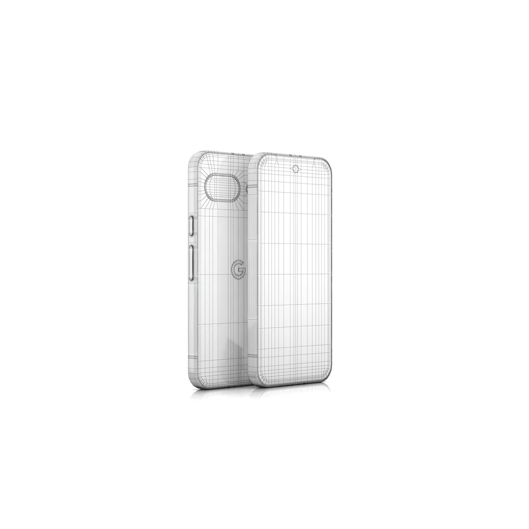 Google Pixel 9a 3D Model – Low Poly Game Ready Asset, FBX, OBJ - View 15