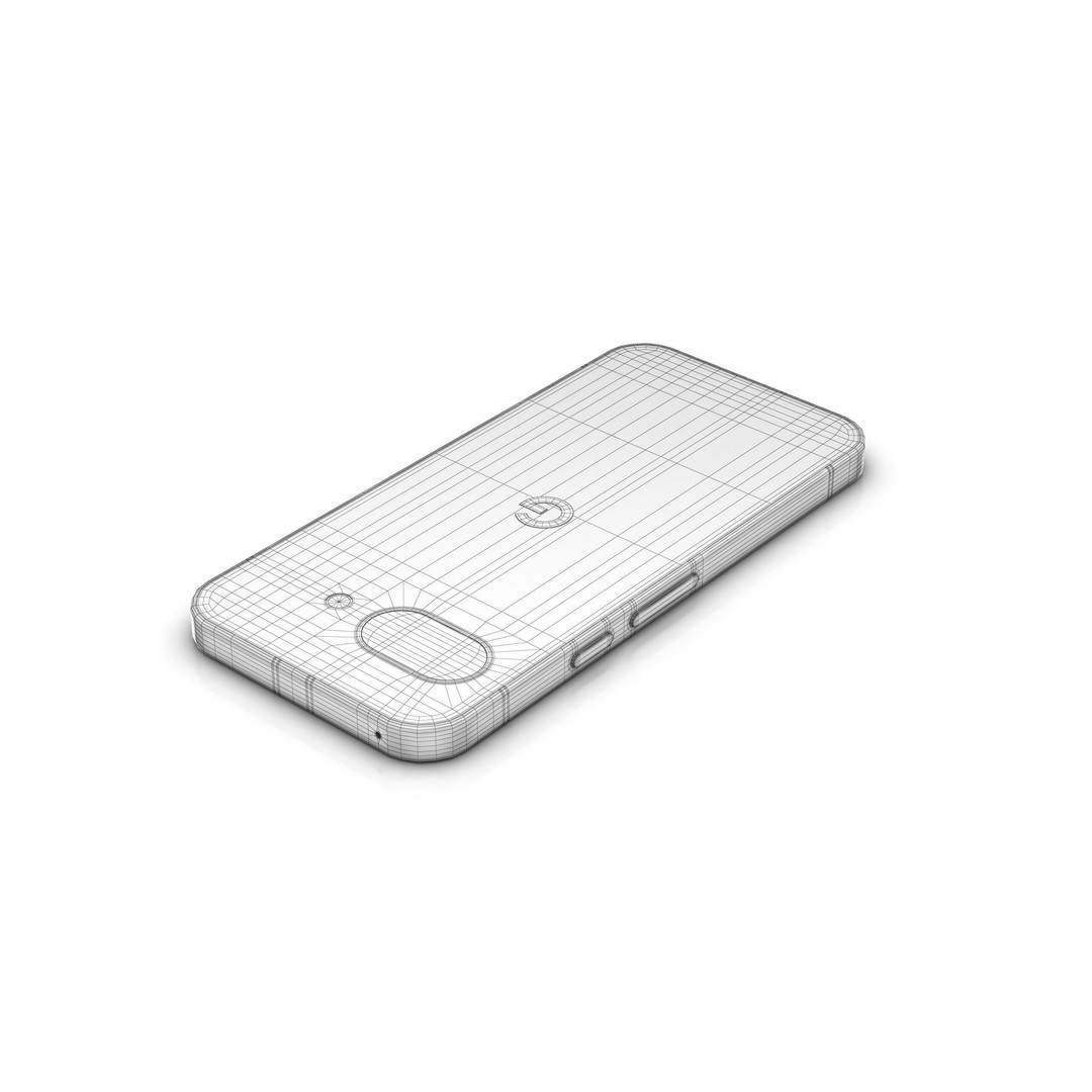 Google Pixel 9a 3D Model – Low Poly Game Ready Asset, FBX, OBJ - View 22