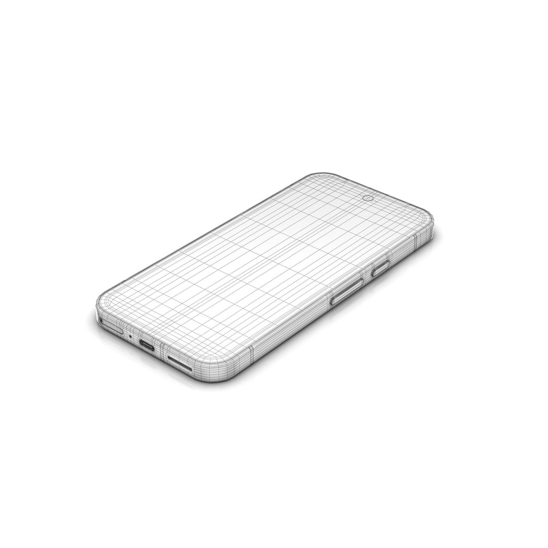 Google Pixel 9a 3D Model – Low Poly Game Ready Asset, FBX, OBJ - View 23