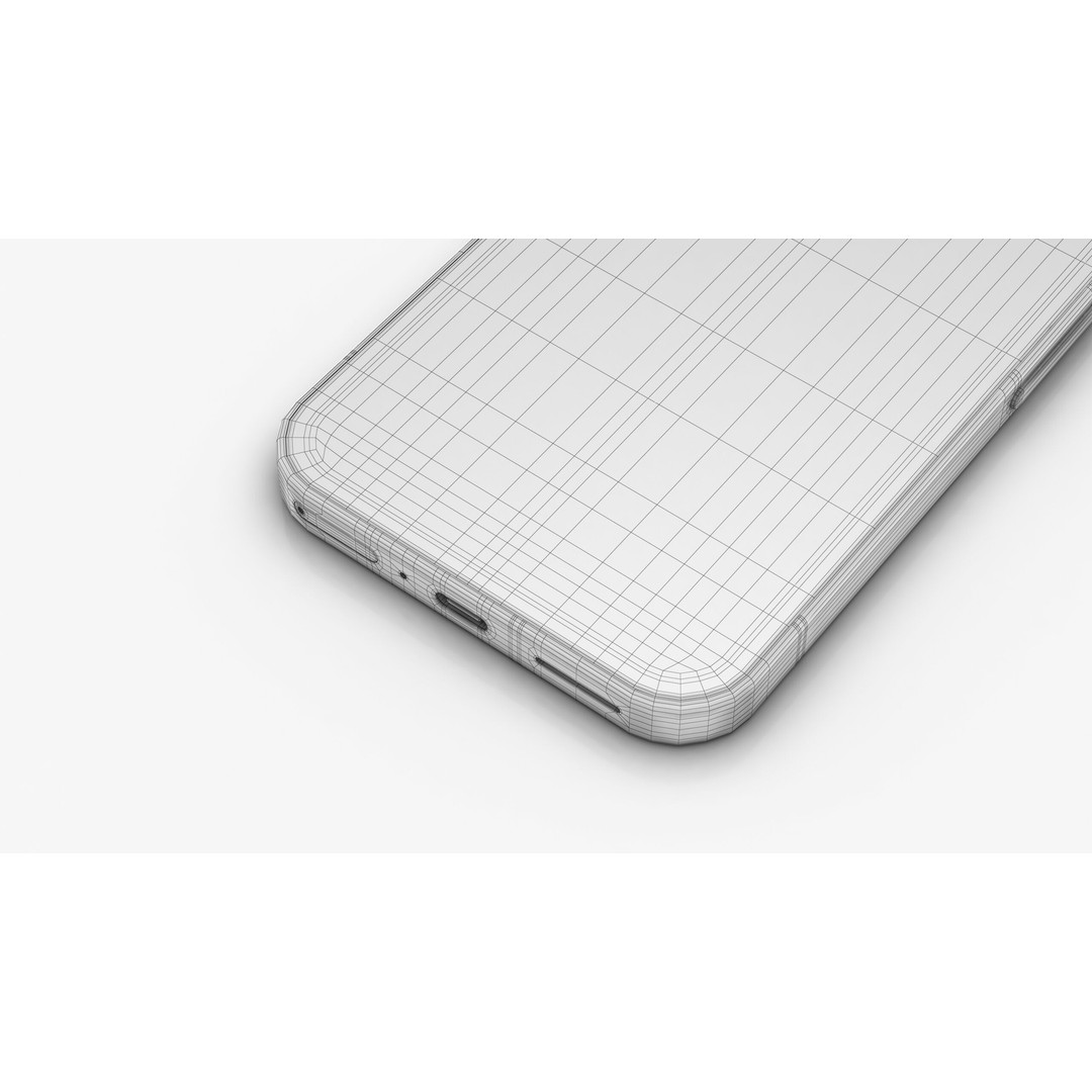 Google Pixel 9a 3D Model – Low Poly Game Ready Asset, FBX, OBJ - View 24