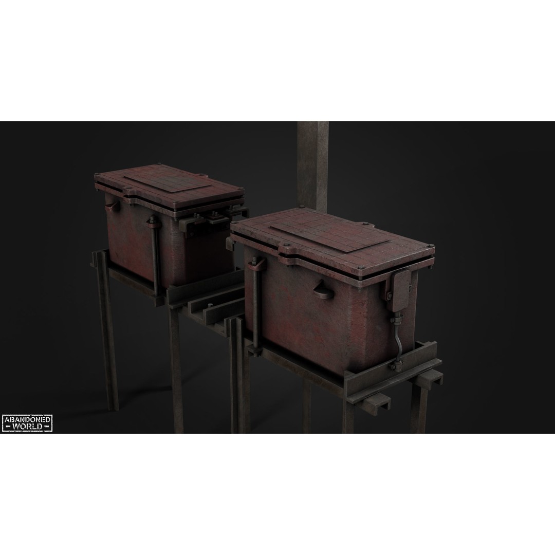 Subway Traffic Light 3D Model – Low Poly Game Ready Asset, FBX & OBJ - View 18
