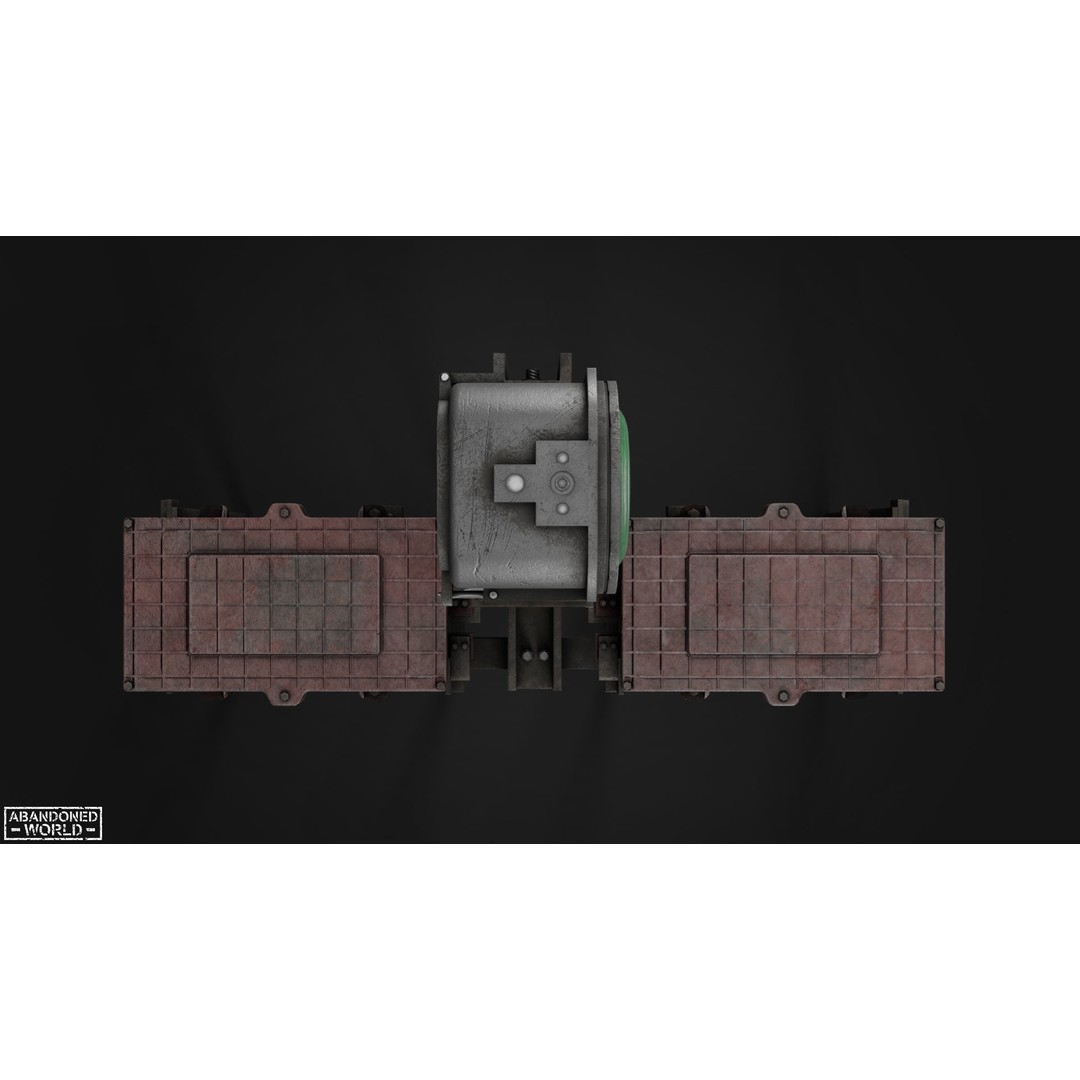 Subway Traffic Light 3D Model – Low Poly Game Ready Asset, FBX & OBJ - View 21