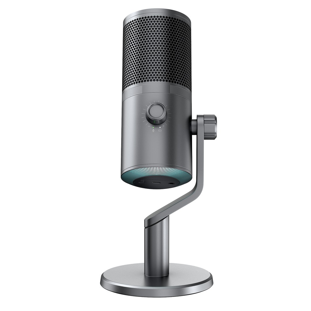 Microphone 3D Model – High Poly PBR Audio Equipment for Games - View 15
