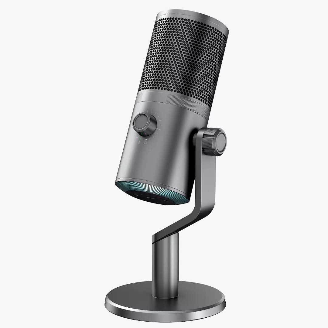 Microphone 3D Model – High Poly PBR Audio Equipment for Games - View 2