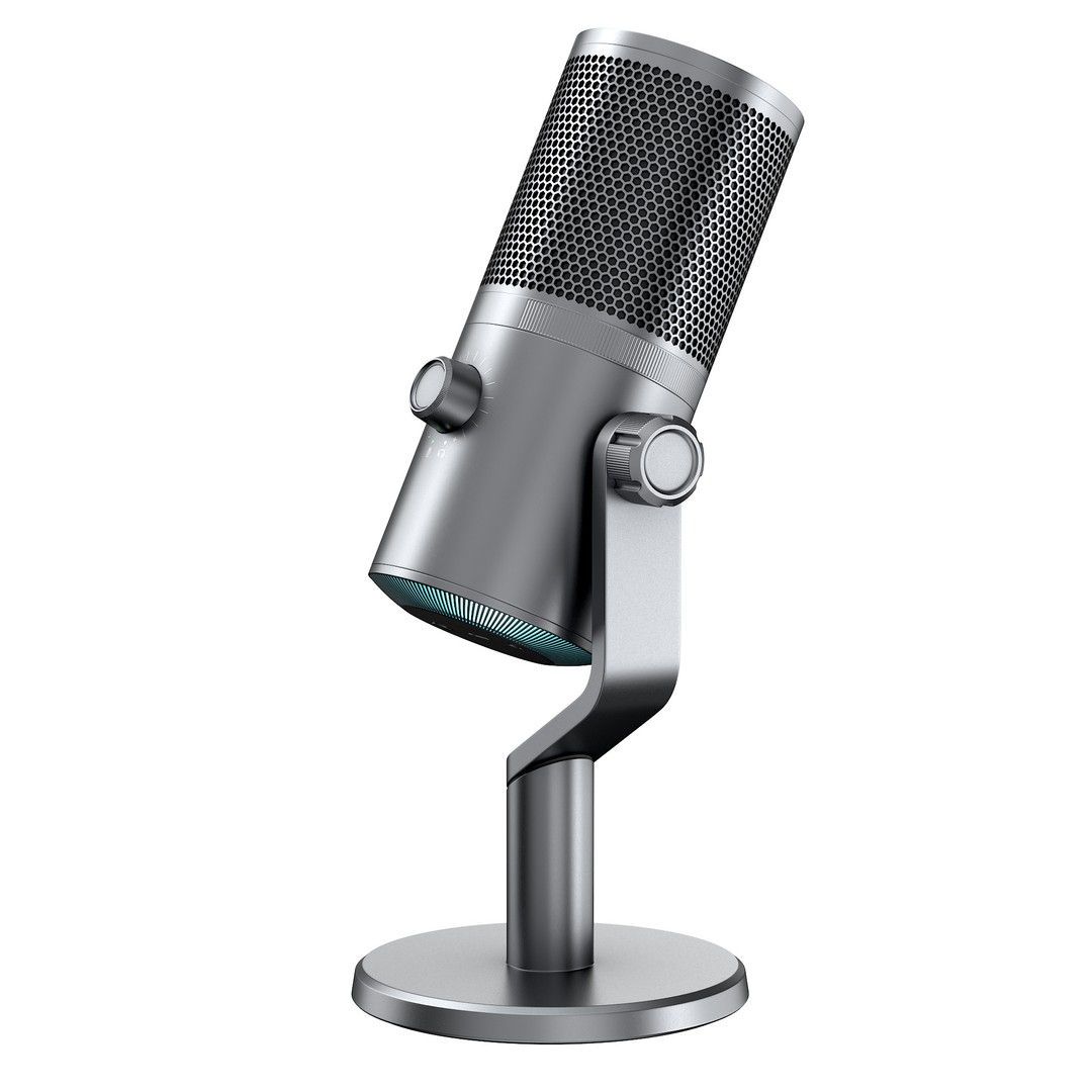 Microphone 3D Model – High Poly PBR Audio Equipment for Games - View 20