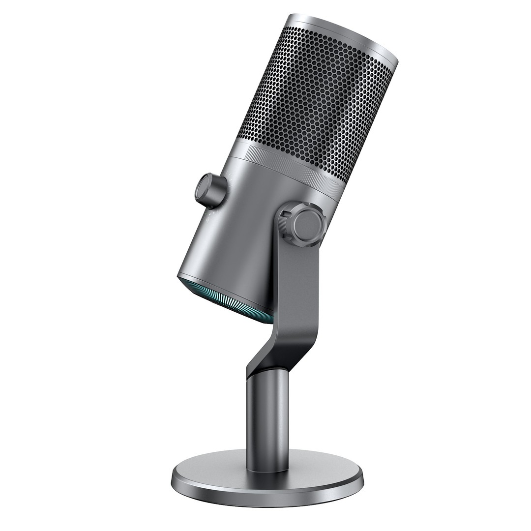 Microphone 3D Model – High Poly PBR Audio Equipment for Games - View 21