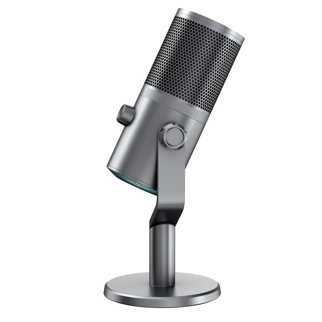 Microphone 3D Model – High Poly PBR Audio Equipment for Games - View 22