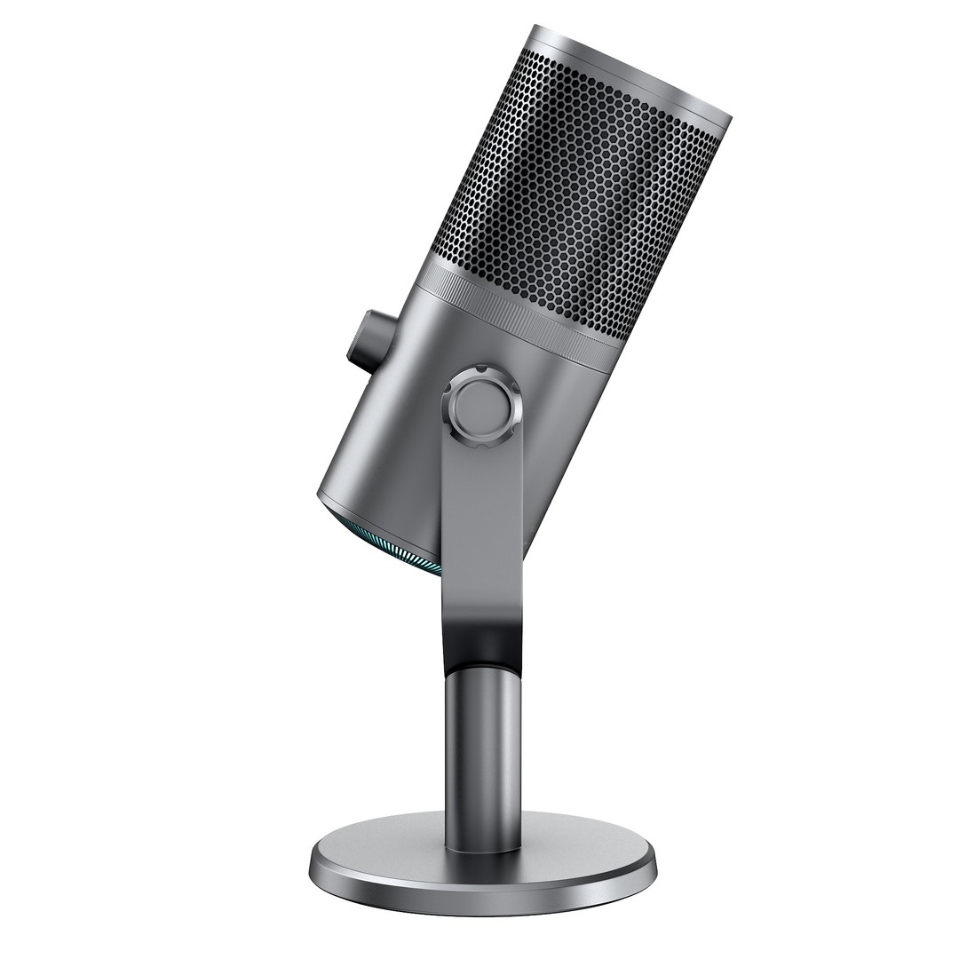 Microphone 3D Model – High Poly PBR Audio Equipment for Games - View 23