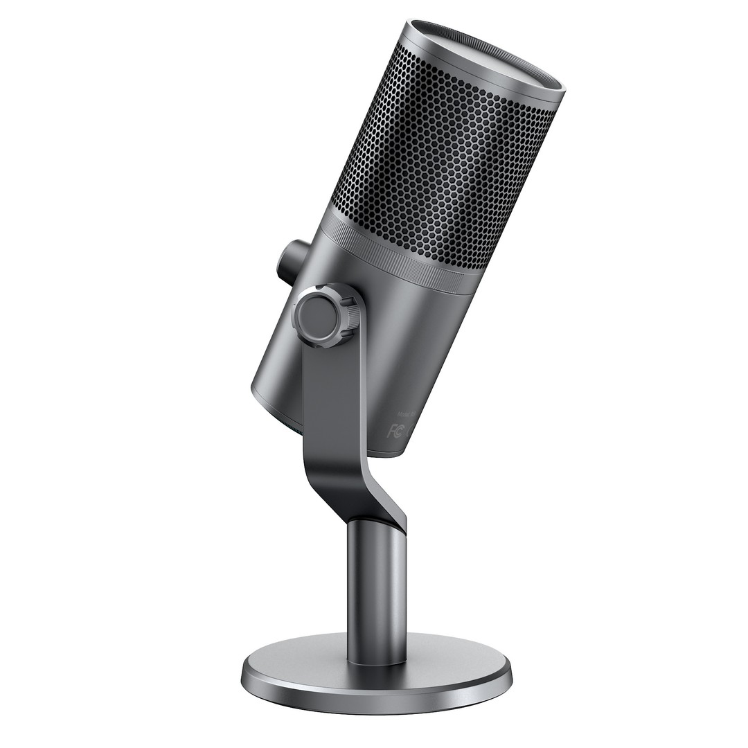 Microphone 3D Model – High Poly PBR Audio Equipment for Games - View 25