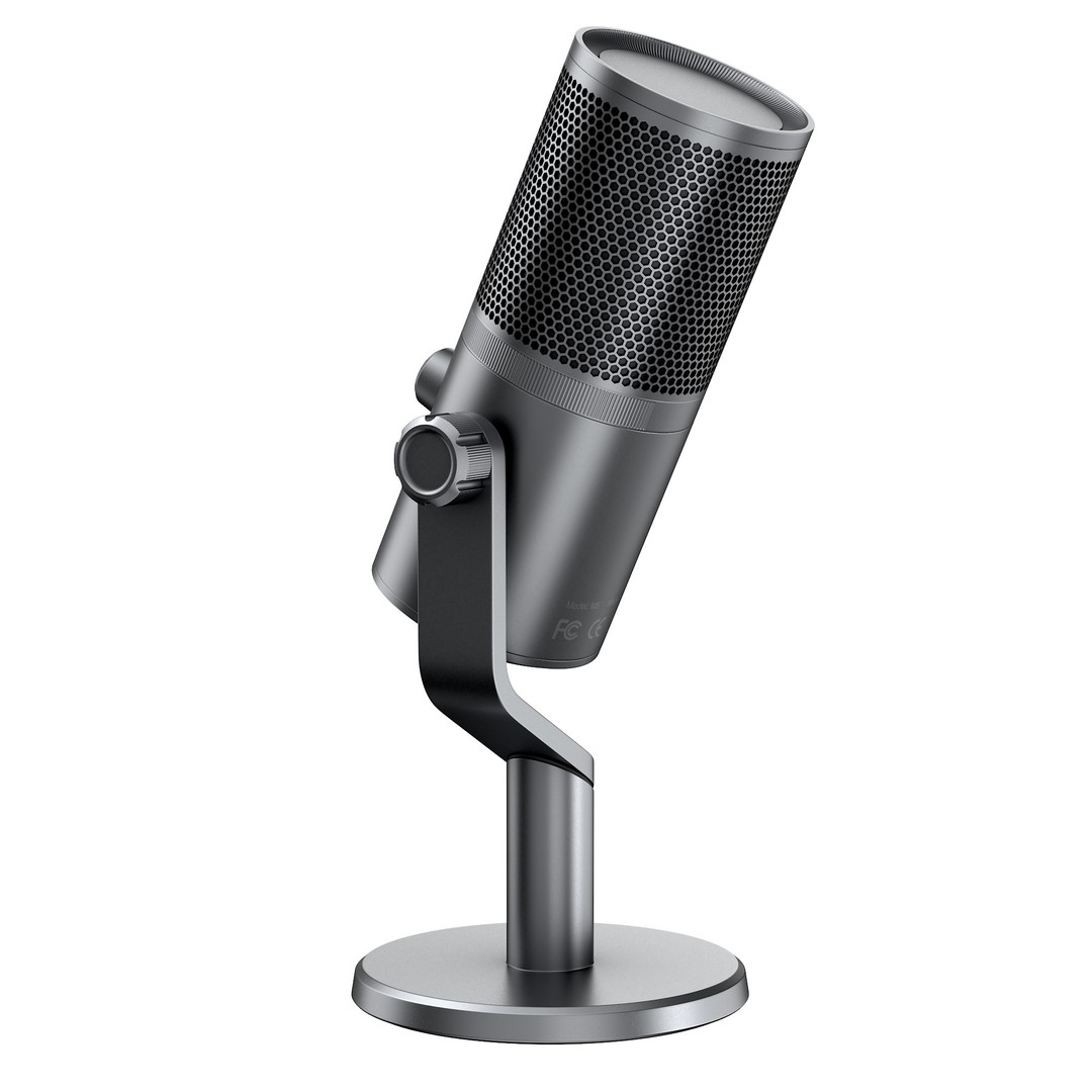 Microphone 3D Model – High Poly PBR Audio Equipment for Games - View 26