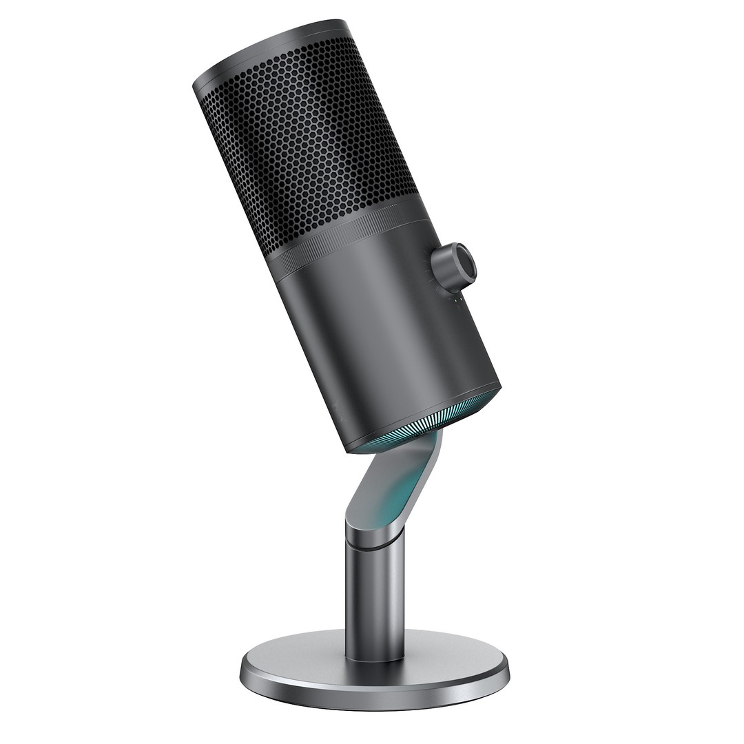Microphone 3D Model – High Poly PBR Audio Equipment for Games - View 41