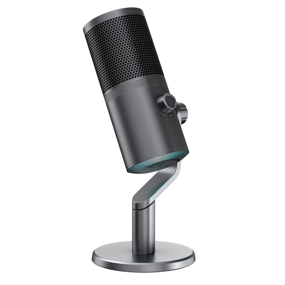 Microphone 3D Model – High Poly PBR Audio Equipment for Games - View 43