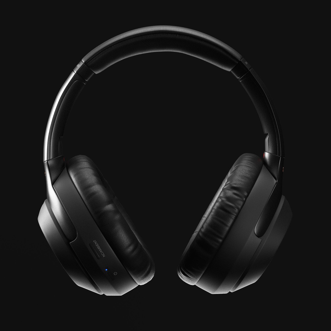 Sony WH 1000X M3 3D Model – High Poly Studio Asset, C4D - View 10