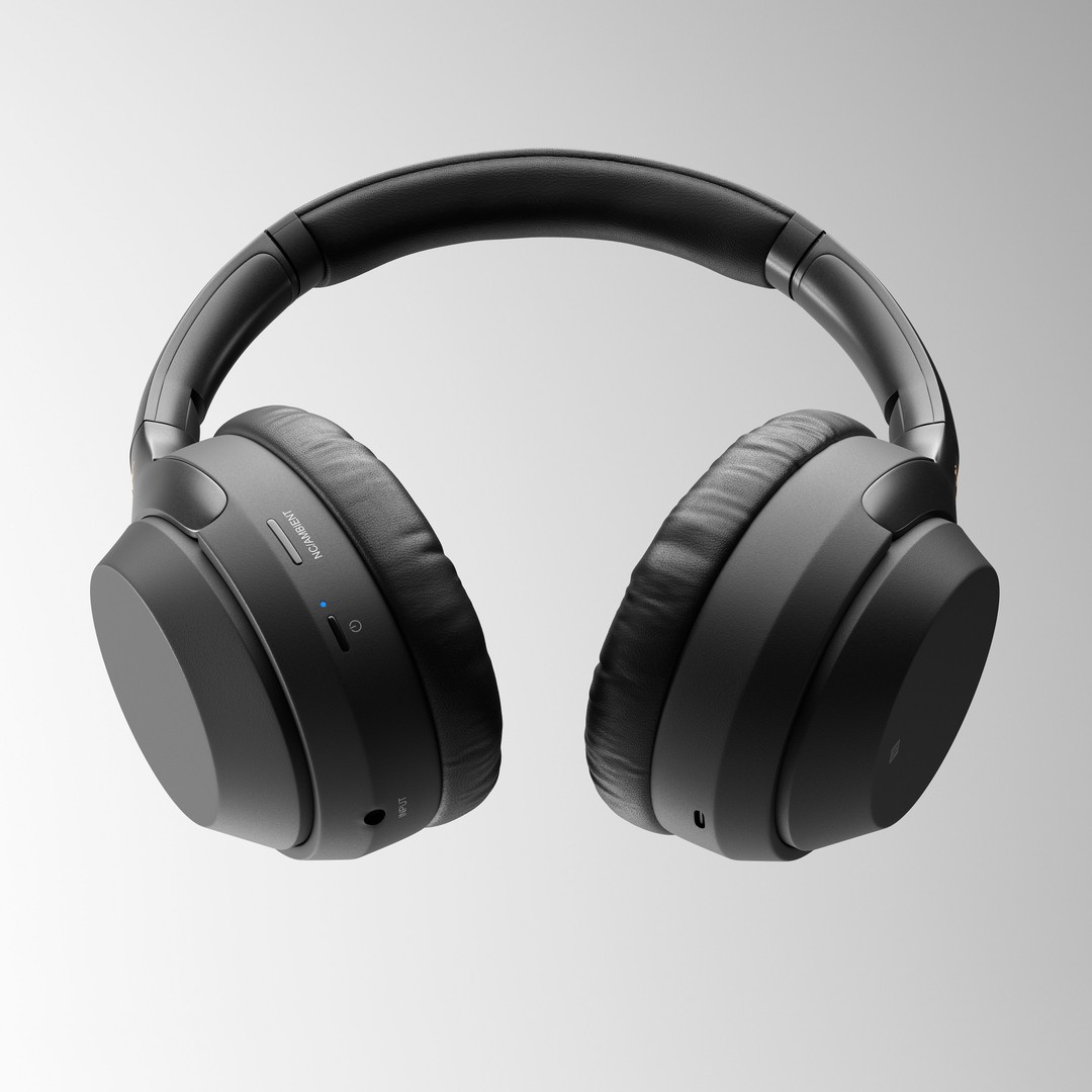 Sony WH 1000X M3 3D Model – High Poly Studio Asset, C4D - View 3