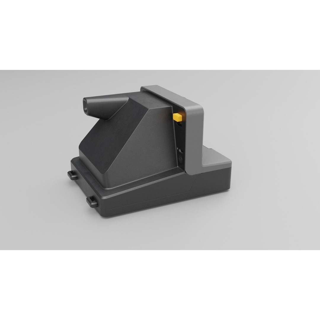 Polaroid OneStep 2 Camera 3D Model – Low Poly PBR Asset, FBX, OBJ - View 10
