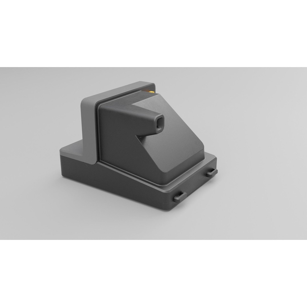 Polaroid OneStep 2 Camera 3D Model – Low Poly PBR Asset, FBX, OBJ - View 14