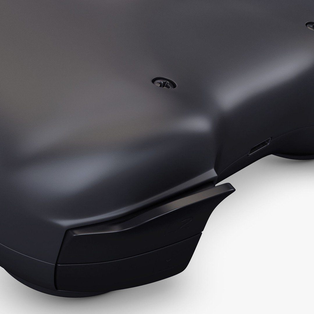 Generic Video Game Controller 3D Model – High Poly PBR Game Asset, FBX, OBJ - View 13