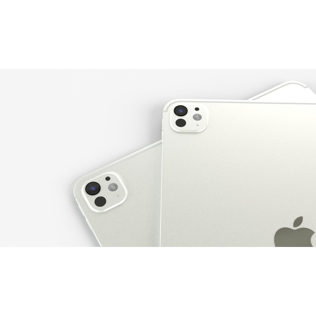 Apple iPad Pro 2024 3D Model – PBR Game-Ready Collection, FBX & OBJ - View 17