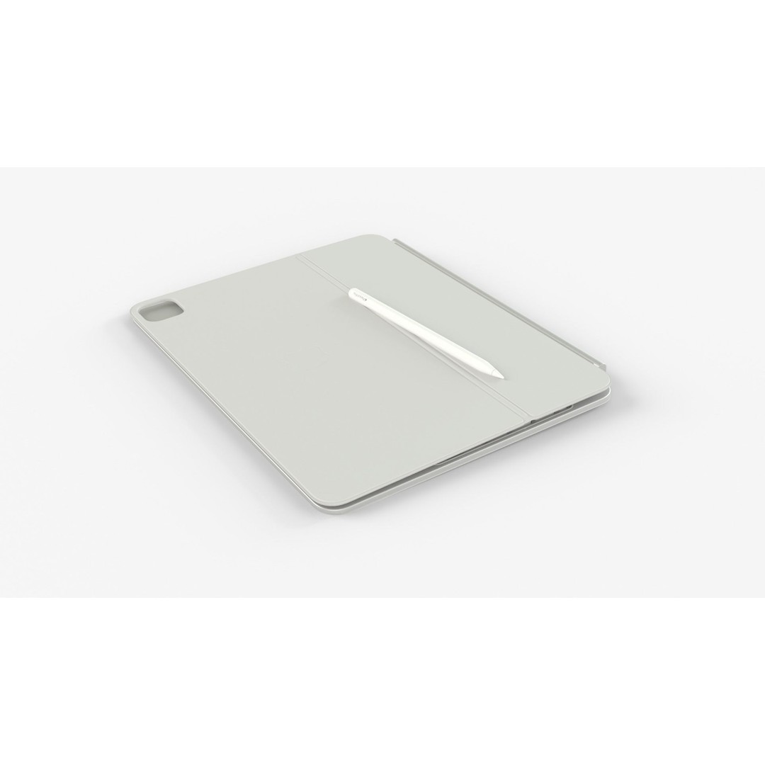 Apple iPad Pro 2024 3D Model – PBR Game-Ready Collection, FBX & OBJ - View 22
