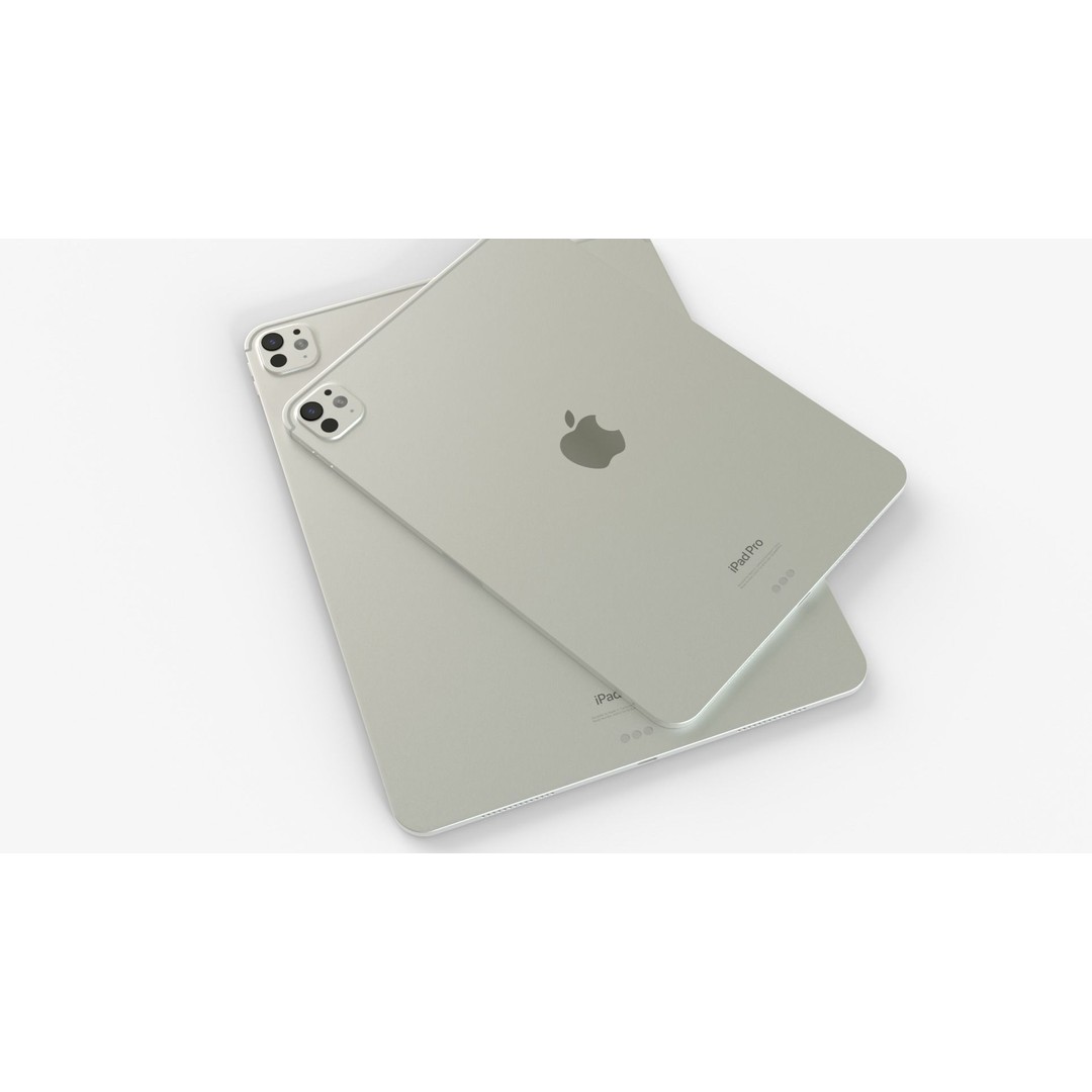 Apple iPad Pro 2024 3D Model – PBR Game-Ready Collection, FBX & OBJ - View 26