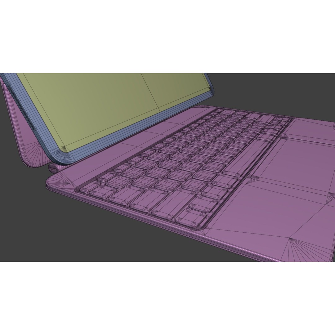 Apple iPad Pro 2024 3D Model – PBR Game-Ready Collection, FBX & OBJ - View 27