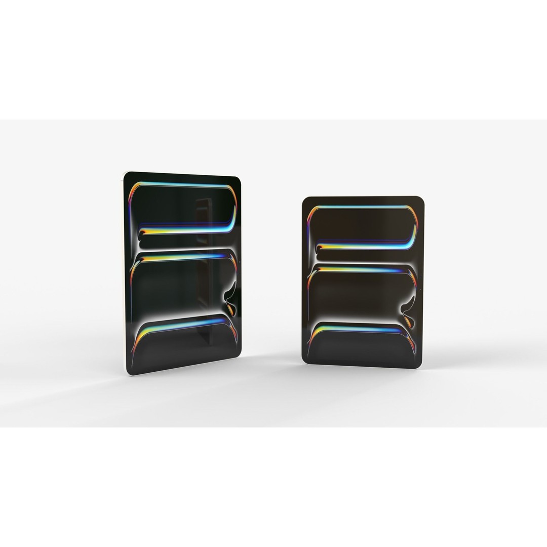 Apple iPad Pro 2024 3D Model – PBR Game-Ready Collection, FBX & OBJ - View 5