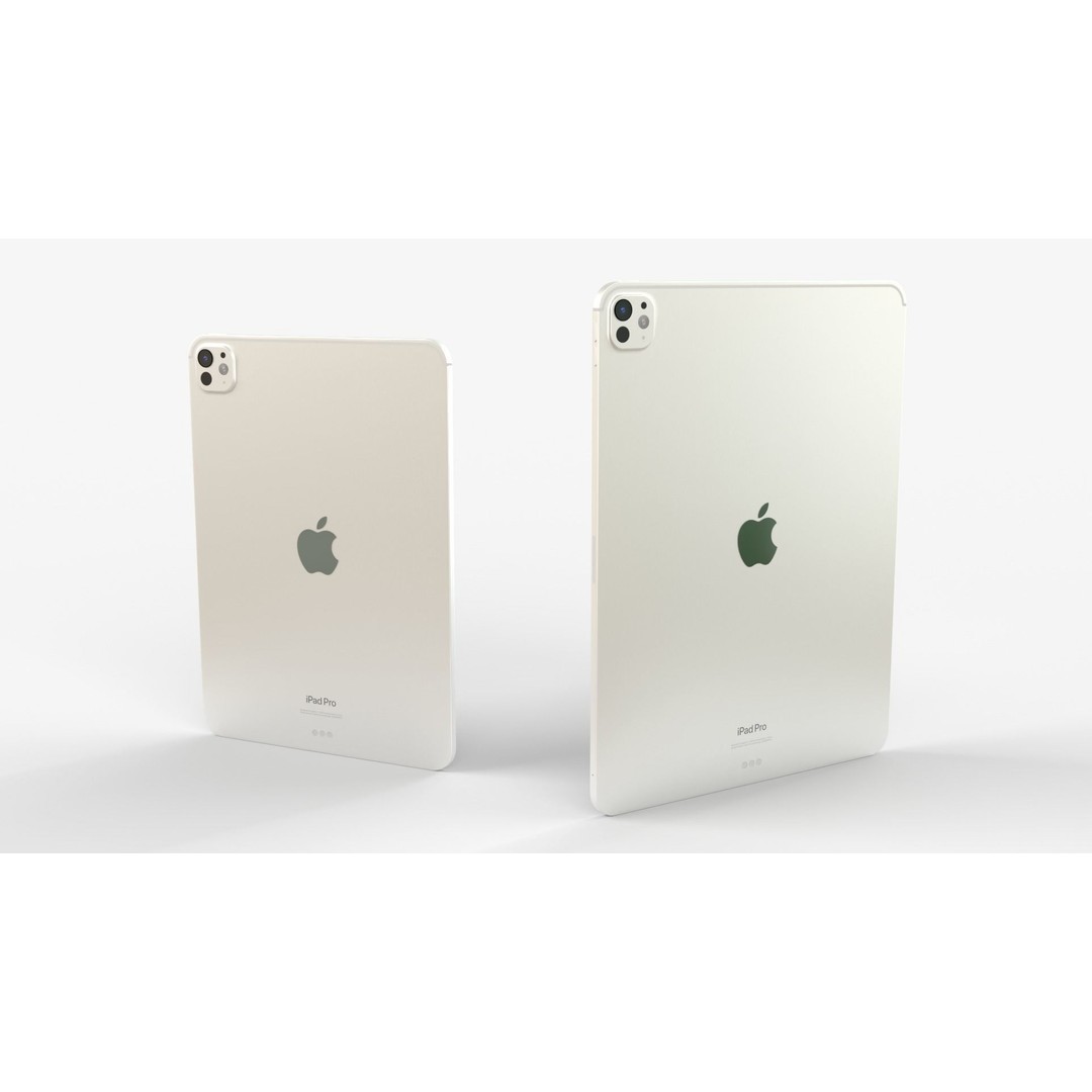 Apple iPad Pro 2024 3D Model – PBR Game-Ready Collection, FBX & OBJ - View 6