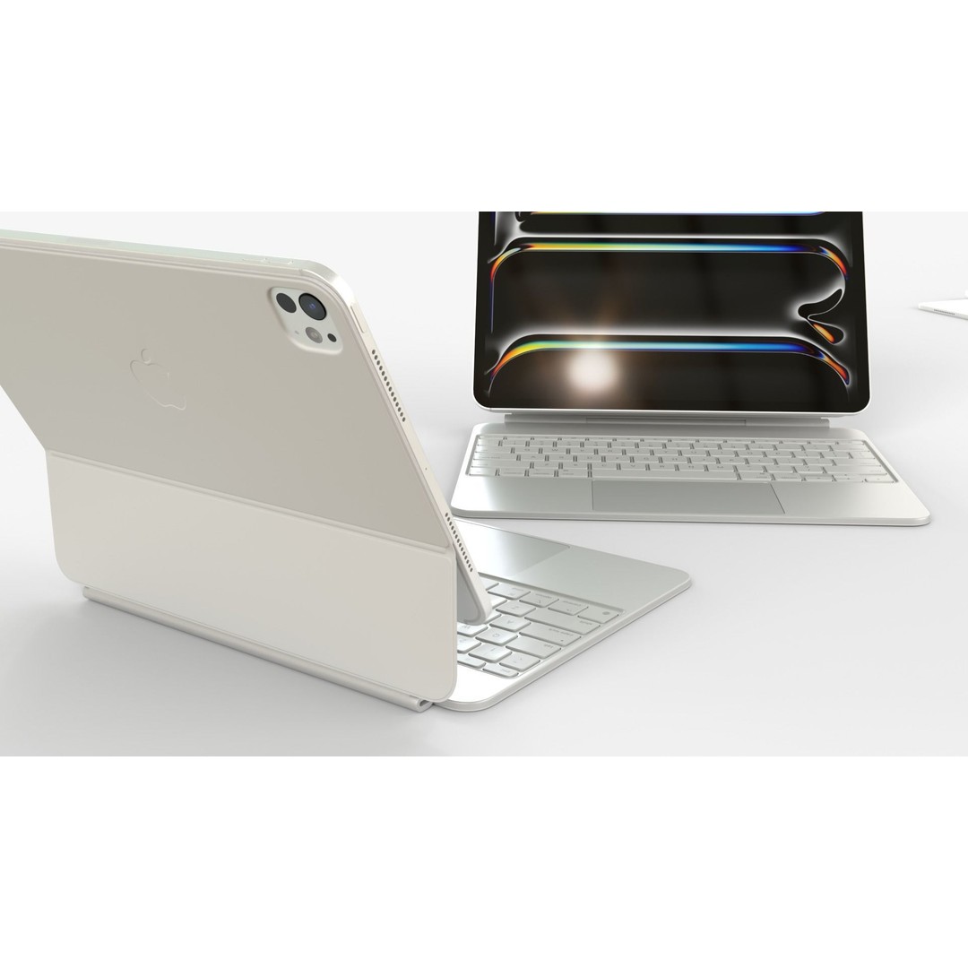 Apple iPad Pro 2024 3D Model – PBR Game-Ready Collection, FBX & OBJ - View 9