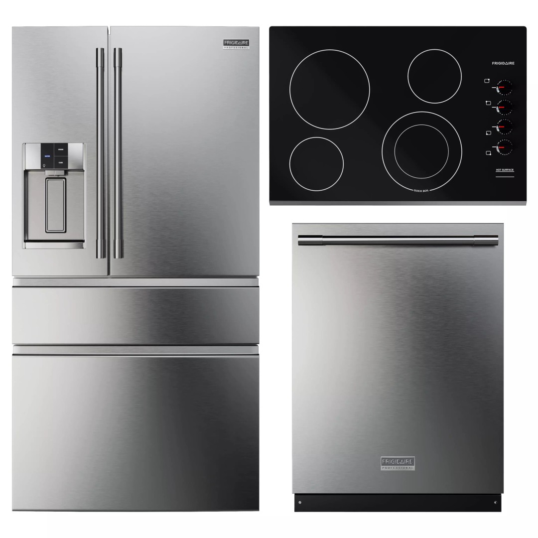 Frigidaire Appliances Collection 3D Model – High-Quality Kitchenware, FBX, OBJ - View 2