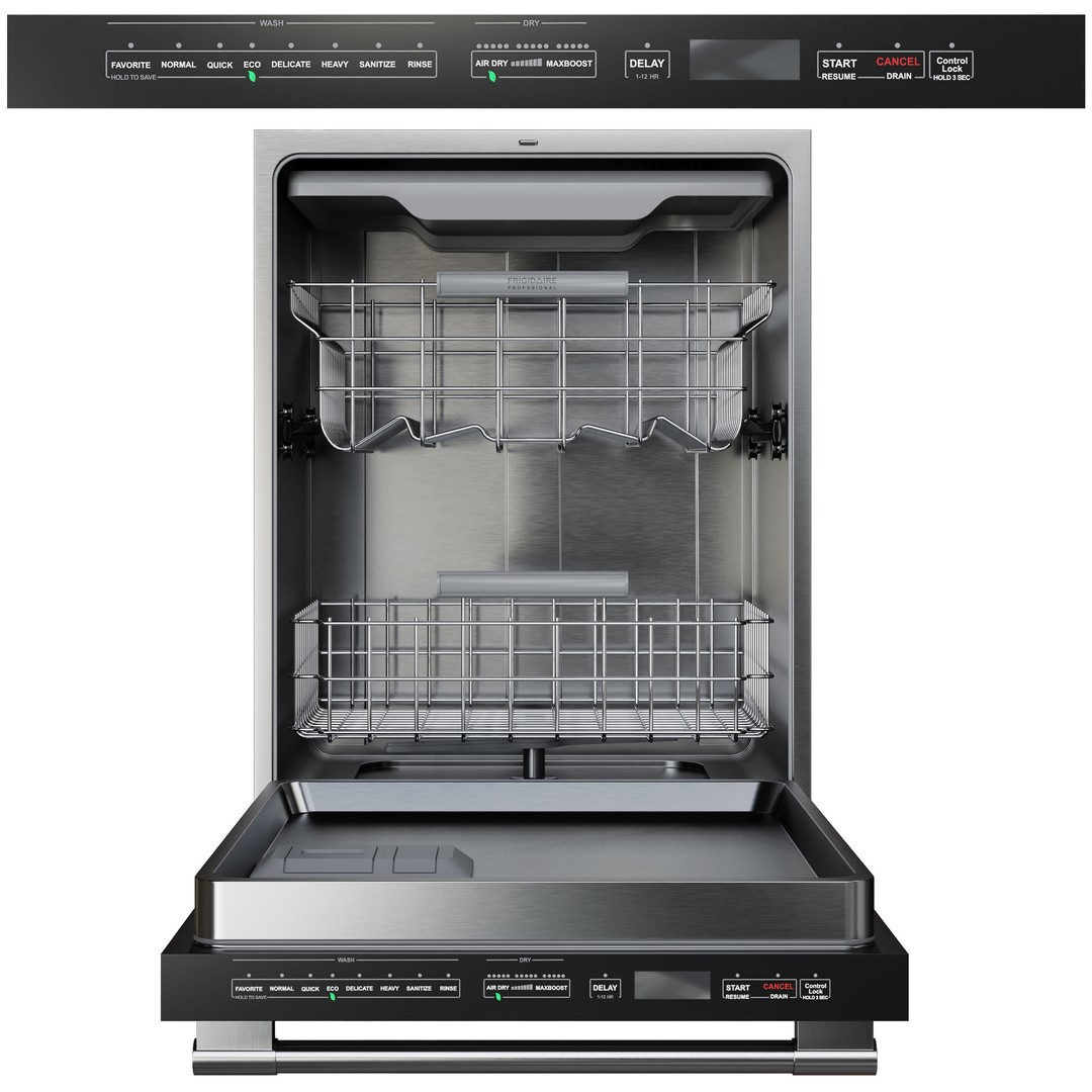 Frigidaire Appliances Collection 3D Model – High-Quality Kitchenware, FBX, OBJ - View 6