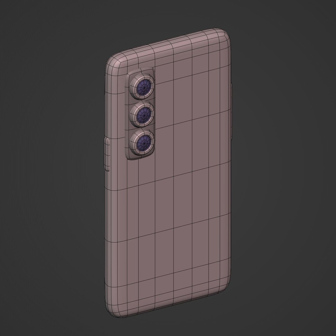 Cartoon Smartphone 3D Model – Low Poly Game Asset, Blender, FBX - View 10