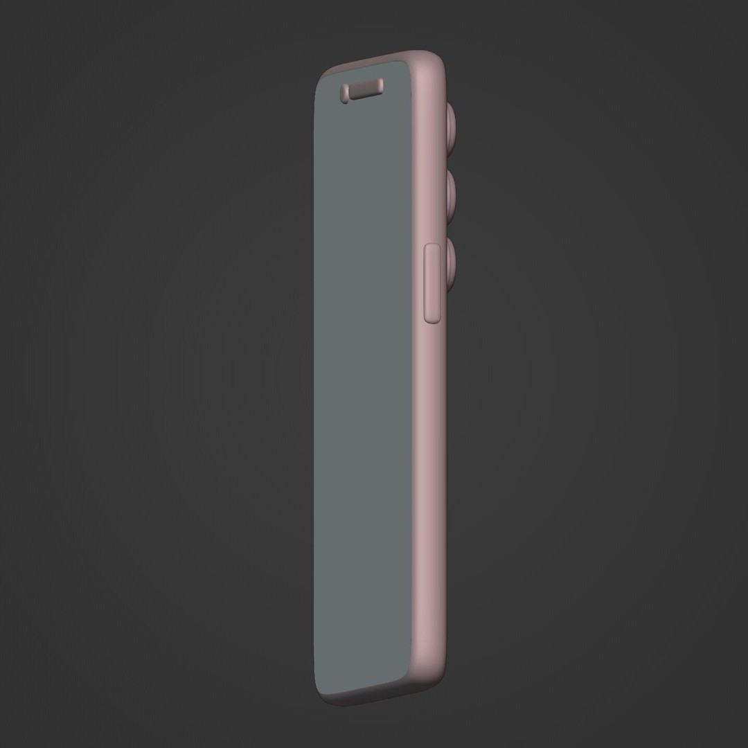Cartoon Smartphone 3D Model – Low Poly Game Asset, Blender, FBX - View 5